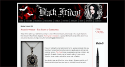 Desktop Screenshot of itsblackfriday.com